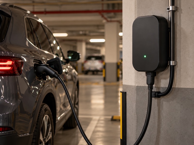 Per-bay EV charging